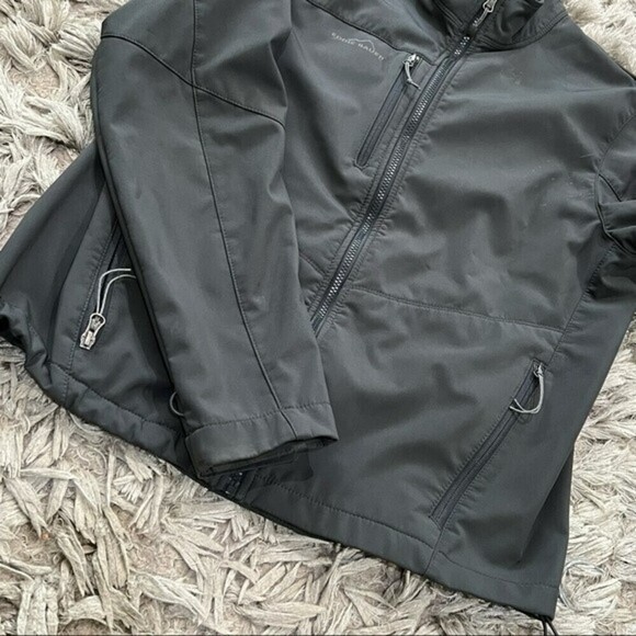 Eddie Bauer Jackets: Men's Waterproof Soft Shell Grey Jacket Men’s Size L - Picture 8 of 12